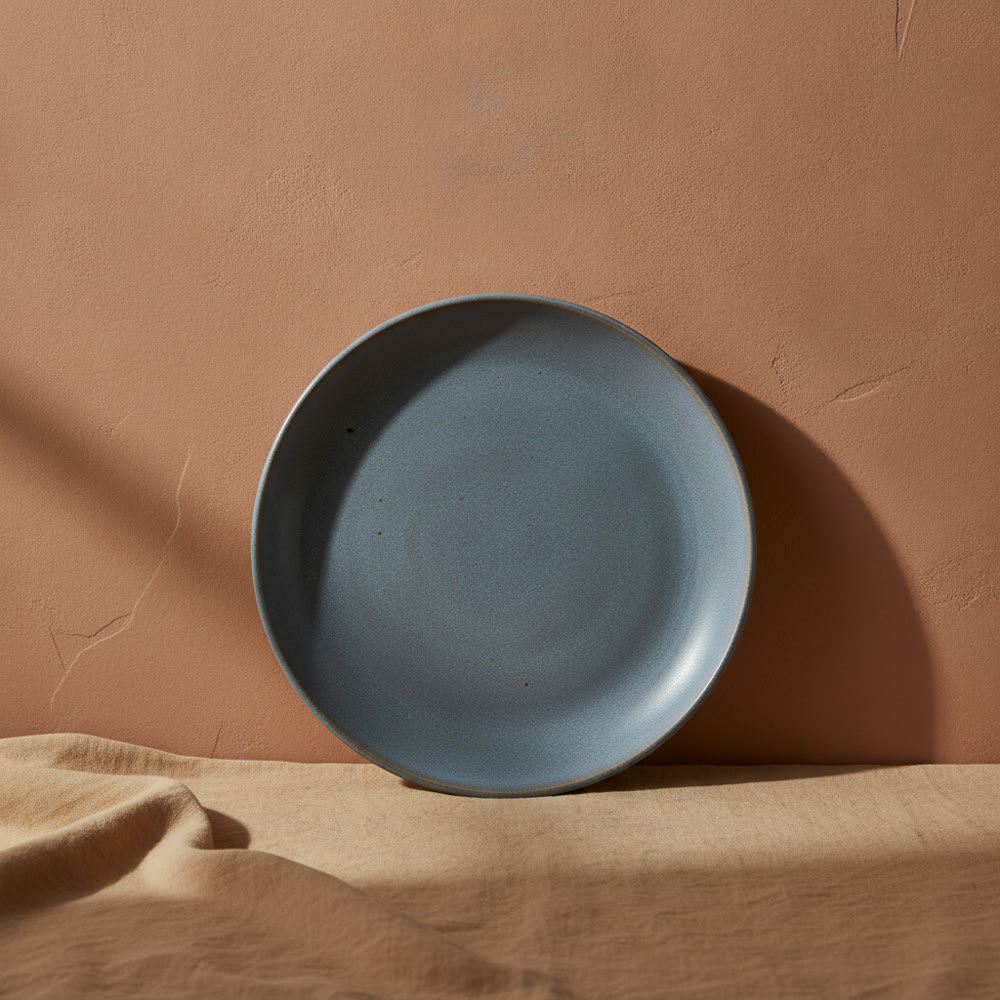 Stoneware plates and platters